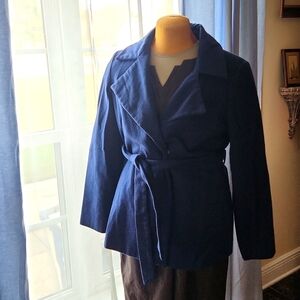 Old Navy Single Breasted Wool Blend Winter Coat, Sz L